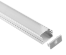 Perfil Led 605 Con Difusor Y Grapas