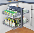 Cesto Panel Vidrio Magic Corner ML203
