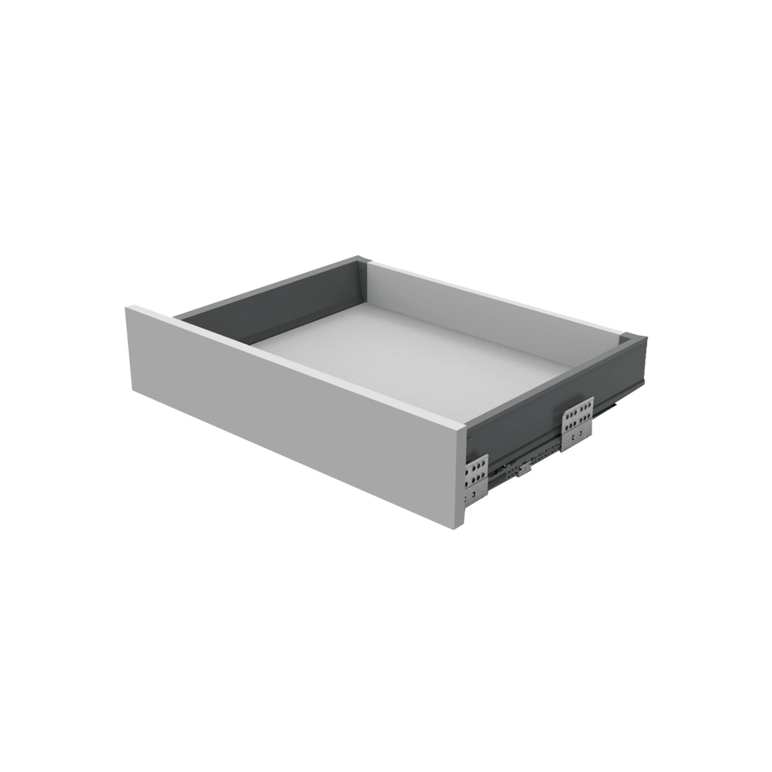 Cajón Metálico Flat Panel Cierre Lento DBE1