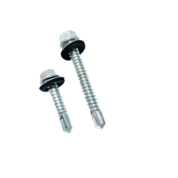 Tornillo Punta de Broca con Cabeza Hexagonal con Arandela
