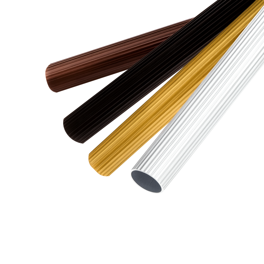 Tubo para Cortina de Aluminio