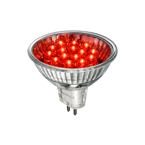Dicroico led Rojo
