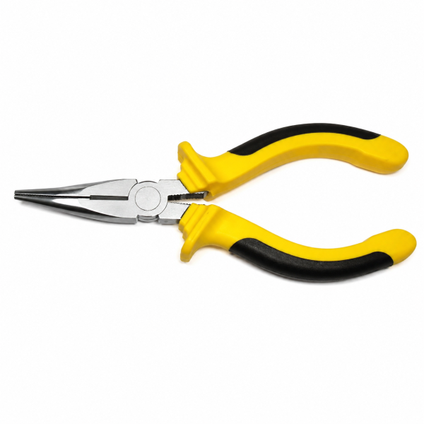 Pinza Puntas Curvas Mango Forrado